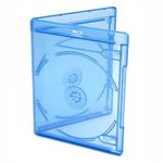 Viva Elite Blu-Ray 2-disc cases, slim, 6 mm, 50 pieces, blue