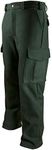 Dark Green Heavyweight Wool Hunting and Shooting Cargo Pants to Size 52 Made in Canada (52 Waist)