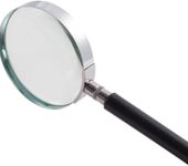 Quality 50MM Silver Metal Magnifying Glass Lens Magnifier Loupe 10x Magnifier for Jewelry, Reading, and Detailed Work, Durable and Ergonomic Design, Long-Lasting Use