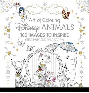 Art Therapy: Disney Animals: 100 Images to Inspire Creativity and Relaxation