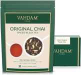 VAHDAM, India's Original Masala Chai Tea Loose Leaf (50 Cups/3.53oz) Blend Of Black Tea, Cinnamon, Cardamom, Cloves & Black Pepper | Ancient Indian House Recipe Of Spiced Masala Tea