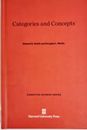 Categories and Concepts by Edward E. Smith and Douglas L. Medin - Hardcover