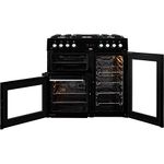 Beko KDVF90K 90cm Dual Fuel Range Cooker - Black