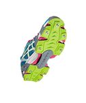 STABILicers Run Traction Cleats for Running on Snow and Ice, Grey/Green, Small (1 Pair)