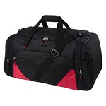 Gym Bag Holdall Sports Bag, Overnight Bag for Men with Shoulder Strap 55L