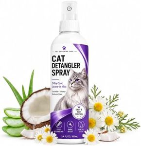 Cat Detangler Spray for Matted Hair, Leave in Pet Conditioner Spray