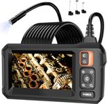 Daxiongmao Borescope, Endoscope Camera with Light, 1080P HD Inspection Camera, Borescope Camera with Light, IP67 Waterproof Camera, 16.5ft Flexible Endoscope Camera, Gadgets for Men (4.3”)