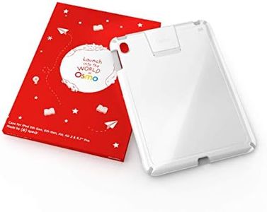 Osmo 904-00009 - Case for Ipad - Works with: Ipad Air 2, Ipad 5th Gen, iPad 6th Gen, iPad Pro 9.7 - Case Color: White with Gray Trim