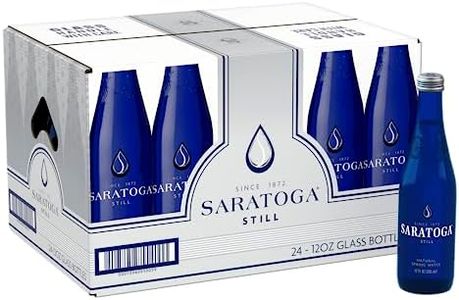 Saratoga Natural Spring Water - 12 oz. (Non-Carbonated, Pack of 24)