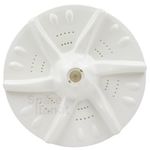 Spareplanet Pulsator Compatible with Haier/Intex | Marq 6.5kg Washing Machine Plastic White(Match & Buy)