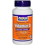 Now Foods Vitamin D 120 VegiCaps (P