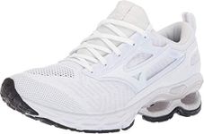 Mizuno Men's Wave Creation 20 Knit Running Shoe, White, 7 UK