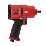 Chicago Pneumatic CP7748TL - 1/2 Inch Air Impact Wrench, Torque Limited, Pistol Handle, Max Torque Reverse Output 960 ft.lbs / 1300 Nm - 7000 RPM, Twin Hammer