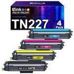 E-Z Ink (TM Compatible Toner Cartridge Replacement for Brother TN227 TN227BK TN223 TN-227BK/C/M/Y TN223 High Yield to use with MFC-L3770CDW MFC-L3710CW HL-L3290CDW HL-L3210CW HL-L3230CDW (4 Pack)