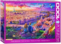 Eurographics Paris Rooftop Jigsaw Puzzle (1000 Pieces)