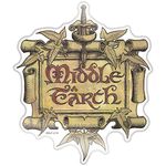 Fan Emblems Middle Earth Car Decal - Clear Resin Coated Automotive Sticker for Cars, Laptops, Most Smooth Surfaces - Officially Licensed Lord of The Rings Gifts, Merchandise, Decor