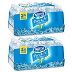 Nestle Pure Life Purified Water, 16.9 oz. Bottles, 2 Cases (24 Bottles)