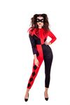 Fun Shack Jester Costume Women, Harlequin Costume Women, Jester Halloween Costumes for Women, S