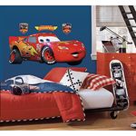 Roommates Cars Mater Collage Peel and Stick Flat Pack with Augmented Reality (Multicolor)