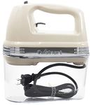 Cuisinart HM-90SCRM Power Advantage Plus 9-Speed Handheld Mixer with Storage Case, Cream