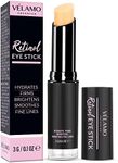 VELAMO ADVANCED Retinol Eye Stick: Retinol Eye Cream for Dark Circles and Puffiness with 1% Bakuchiol and Caffeine - Visibly Reduces Fine Lines Wrinkles Under Eye Bags with Upgraded Formula 0.1 OZ/3g