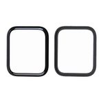 Ufixit Replacement Front Screen Cover Plate/Outer Glass Lens Compatible with Apple Watch Series 4 44MM Black