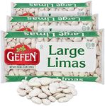 Gefen Premium Quality Large Lima Beans, 16oz (3 Pack) Great in Salads, Casseroles, Soups and Stews | Certified Kosher