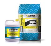 Weber Waterseal 321-20 kg | Cementitious Waterproofing | For balconies, bathrooms and tanks (1 kit for for 110 sq ft area)