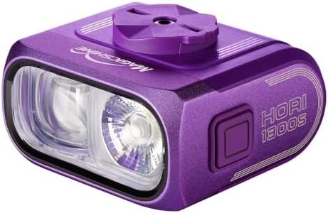 Magicshine HORI1300S Purple Bike Headlight, 1300 Lumens High & Low Beam Front Light, Compatible with Garmin/Wahoo,USB-C Rechargeable, IPX6 Waterproof for Night Riding
