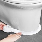 3.8CM*3.3M Caulk Tape Waterproof Self Adhesive（1 Rolls ）, Kitchen & Bath Seal Caulk Strip, Self Adhesive Caulk Tape Sealant Strip for Toilet Base, Bathtub Countertop, Wall Floor, with Sealing Tool