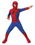 Rubies Costume (Canada) 702072_S Rubie's Boy's Marvel Spider-Man Costume Jumpsuit and Mask, Small