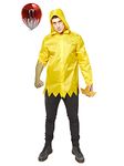 (PKT) (9912540) Adult Mens Georgie Costume Raincoat (Large) - Film 'IT'