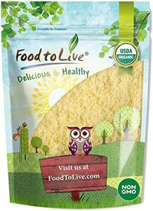 Organic Millet Flour, 1 Pound – Non-GMO, Kosher, Raw, Vegan, Stone Ground, Unbleached, Unbromated, Bulk, Product of The USA