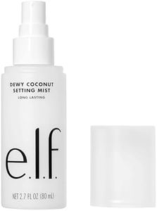 e.l.f. Dewy Coconut Setting Mist, Makeup Setting Spray, Hydrates & Conditions Skin, 2.7 Fl Oz (80mL)