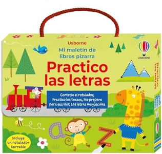 Practico las letras (Mi maletín de libros pizarra)