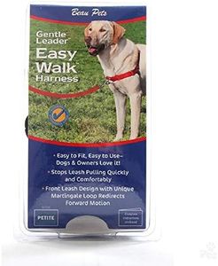 Beau Pets Easy Walk Dog Harness, Red, Medium/Large