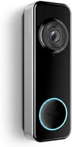 Wyze Battery Video Doorbell Wireless Camera, 1536x1536 HD+ with Color Night Vision, 2-Way Audio, 1:1 Head-to-Toe View, Person/Vehicle/Package Monitor, Wire-Free/Wired Option, 1 Minute Easy Setup