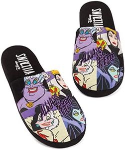 Disney Villains Slippers Womens Slip On Evil Ladies House Shoes 7-8 UK