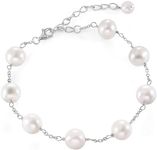 JFUME Pearl Bracelets for Women 925