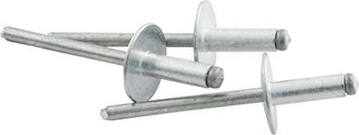 Allstar Performance ALL18151 Aluminum 1/4" - 3/8" Grip Range Large Head Rivet, (Pack of 250)