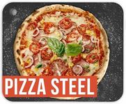 Chef Pomodoro 16 Inch Pizza Steel for Oven, Seasoned Baking Steel for Oven