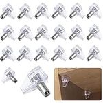 60 Pcs Clear Shelf Support Pegs, Clear Plastic Shelf Pegs, Cabinet Shelf Supports Pins, Clear Shelf Pins Shelf Support Pegs, Shelf Holder Pins, Shelf Holder Replacement Peg, Bracket Steel Pin, 5mm