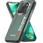 OUKITEL WP39 Rugged Smartphone 5G, 24GB+256GB Mobile Phones, 6.6" FHD+ Android 14 Phone, 11000mAh Battery Rugged Phone Unlocked, 64MP Camera, 15MM Ultra Thin/Dimensity 6100+/5G Dual SIM/NFC/GPS -Green