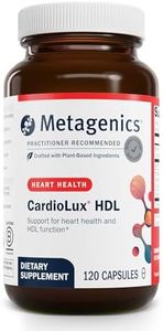 Metagenics CardioLux HDL - Supports HDL Function & Heart Health* - With Lycopene, Pomegranate Extract & Quercetin - Gluten-Free & Non-GMO - 120 Capsules