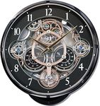 Rhythm Clocks "Gadget Magic Motion Clock, Black