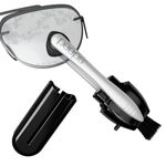 Peeps Eyeglass Lens Cleaner – Groundbreaking Carbon Microfiber Technology – Used by NASA to Clean Glass (Injected Finish Black (1Pack))