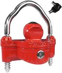 TRIMAX UMAX25D Universal Narrow Body 1/2" Steel Shackle Dual Coupler Lock