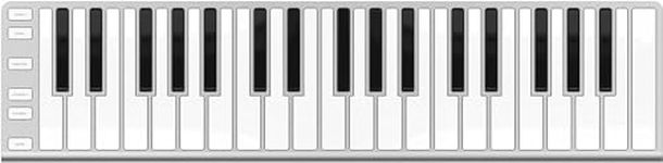 Xkey 37 LE Ultra-Portable MIDI Keyboard - 37 Velocity-Sensitive Keys, 3 Octaves, Aluminum Body, USB Powered, Pressure-Sensitive Controls, Compatible with iOS/Mac/Windows, X-Cable Not Included