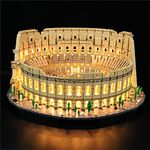 GEAMENT LED Light Kit Compatible with Lego Colosseum - Lighting Set for Creator 10276 Building Model (Model Set Not Included)