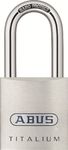 ABUS 80TI/40HB40 KD C Titalium Aluminum Alloy Keyed Different Padlock 1-1/2-Inch with 1/4-Inch Diameter Nano Protect Steel Shackle